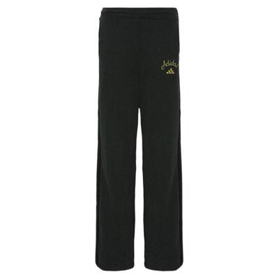 Adidas阿迪达斯新年款马年柔软高腰喇叭裤2026春女针织长裤KR0417