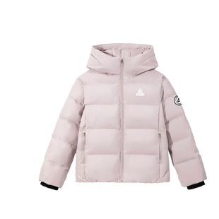 匹克童装女童羽绒服2025新款儿童加绒加厚防寒服女大童白鸭绒外套
