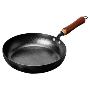 苏美冠平底锅家用煎饼牛排不粘锅电磁炉专用小锅极铁锅煎锅