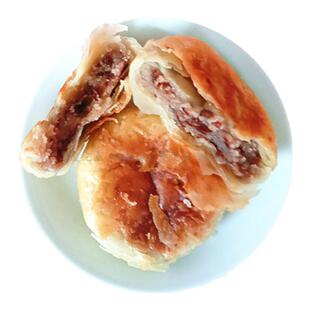 爱吃素鲜花麻饼340g纯素食鲜花饼宫廷糕点心甜点传统月饼四川特产