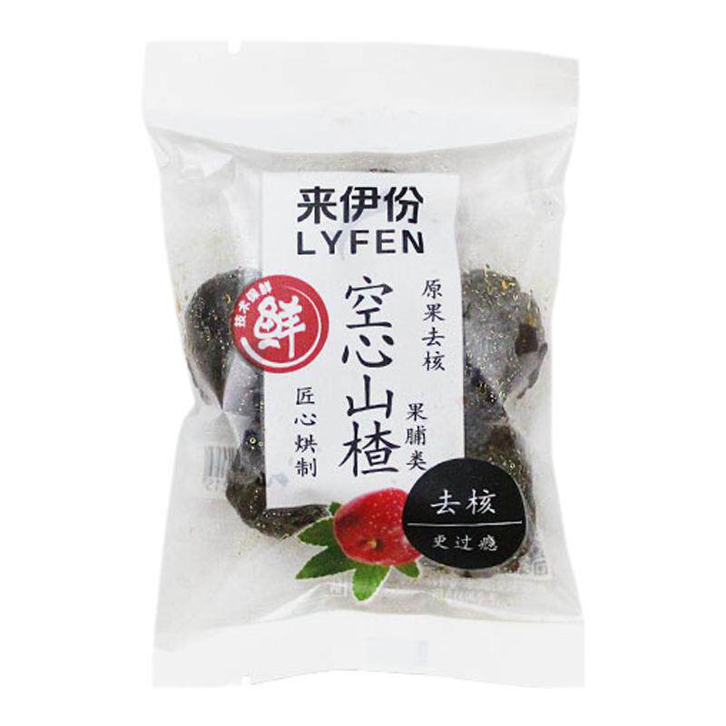 来伊份空心山楂500g休闲零食