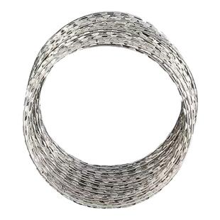 热镀锌钢丝刺绳双股加密刺丝铁围栏围墙刺网防盗铁蒺藜围栏铁丝网