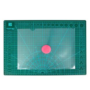 超轻粘土树脂黏土擀薄片辅助L型透明文件夹擀薄片工具擀面杖不粘