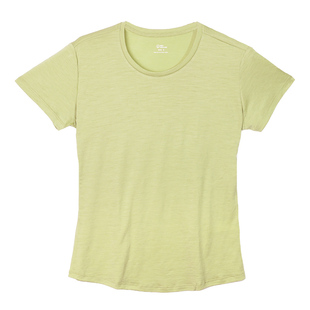 灰壳夏季防晒美利奴羊毛速干衣女户外登山短袖美丽诺运动徒步t恤