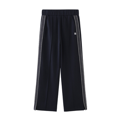 ELLEActive休闲丝光直筒长裤