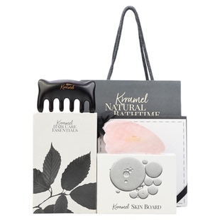 KRRAMEL猫咪经络梳子养生礼物女生送闺蜜面部刮痧板按摩梳子礼盒