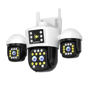 4G摄像头家用监控器手机远程360度无需网络不用wifi终身免费流量