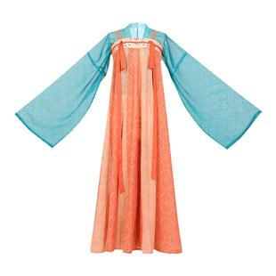 【重回汉唐清平乐】正品原创唐制直领对襟衫16破交窬裙国风汉服女