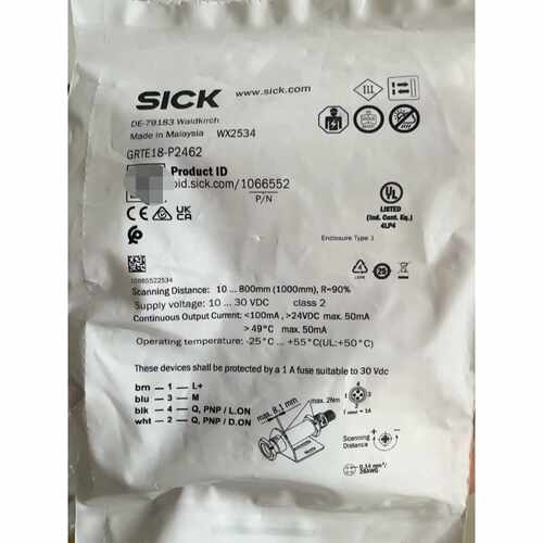 西克传感器GRTE18-P2462 马来西亚制询价