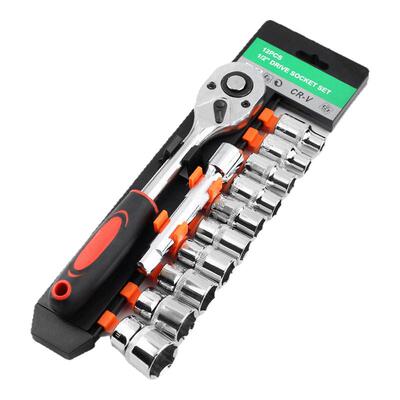 套筒扳手工具套棘轮外六角17mm