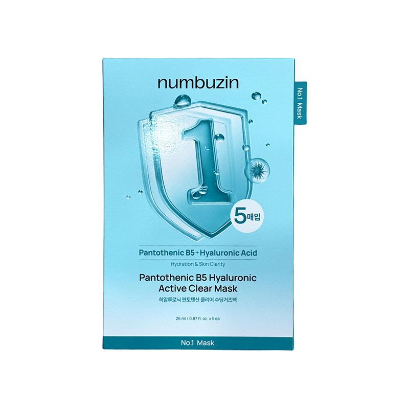 numbuzin数字面膜1号补水保湿