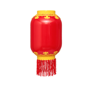 亚克力LED户外防水景观亮化室外长冬瓜酒店装饰塑料大红连串灯笼