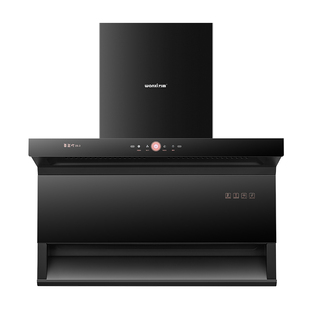 万喜-喜豆叮DS2顶侧双吸油烟机家用厨房大吸力挥手智控自动热清洗