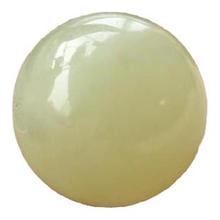 和田玉黄口料圆珠散珠diy和田玉黄口料单颗多宝配珠手串链配隔珠