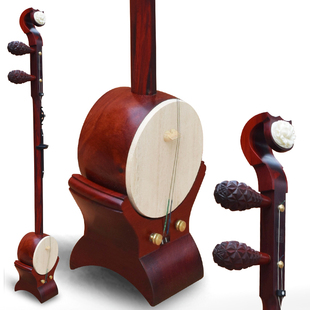 河南豫剧板胡李米群李俊板胡紫檀黑檀木专业演奏级厂家直销送配件