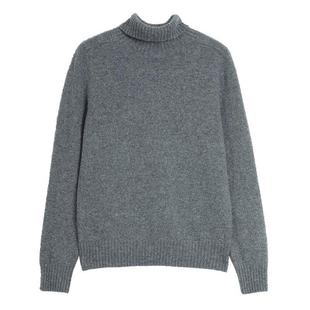 【自营】【100%绵羊毛】ELLE高领毛衣女2026春季新款软糯毛针织衫