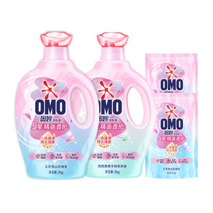 奥妙5星香护香氛洗衣液精油持久留香720小时香水柔软家庭用补充装