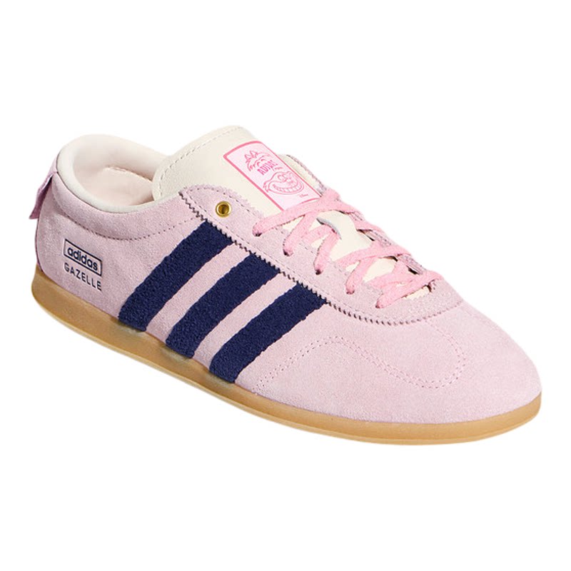 阿迪达斯adidas三叶草女子2026新款GAZELLE粉色运动休闲鞋 KH5898