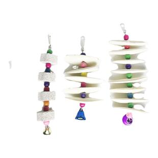 鹦鹉墨鱼骨补钙磨牙石玄凤虎皮牡丹鸟儿用品用具鸟食吊串啃咬玩具