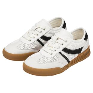 73hours女鞋微风时刻秋季新款德训鞋女网面透气运动鞋小白鞋