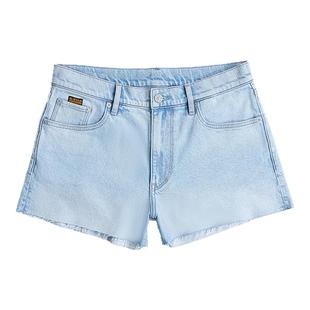 G-STAR RAW女士直筒五口袋夏季辣妹11.75盎司牛仔短裤潮D24376