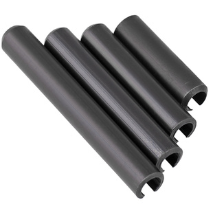 黑色65锰钢弹性销开口圆柱销定位销固定销空心销钉M1.5M2M3M4-M12