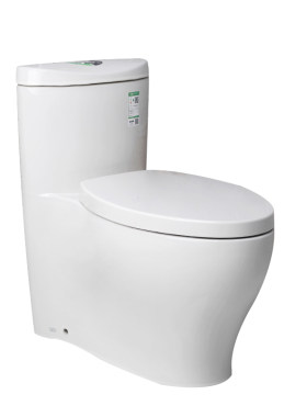 科勒五级旋风连体坐便器节水静音
