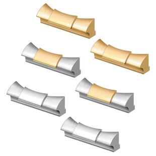 无缝隙精钢头粒适用劳力士迪通拿表带116500/116503弧形金属接口
