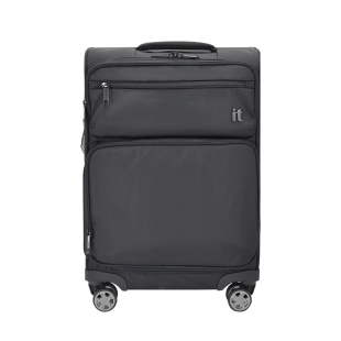 it luggage/一提牛津布可坐人行李软箱万向轮18寸拉杆旅行可登机