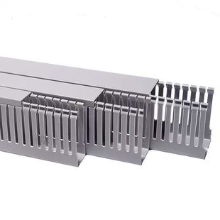 优固哲PVC线槽阻燃工业环保配电箱开口线槽粗齿细齿绝缘齿形线槽