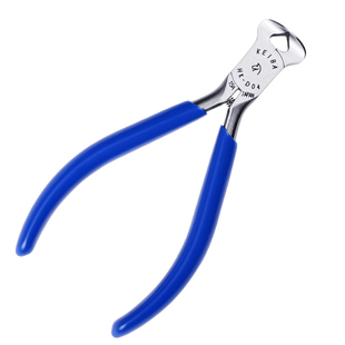 日本马头牌KEIBA小型胡桃钳微型顶切钳拔钉钳HK-D04平切钳子4寸钳