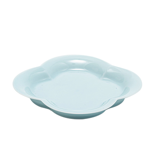 清山胡同陶瓷茶点盘中式水果碟茶桌搭配零食点心盘复古家用糕点盘