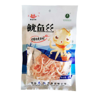 即食鱿鱼丝零食散装犹豫丝鱿鱼丝干货46g/袋青岛特产80后怀旧零食