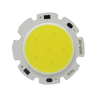 晶元cob芯片led灯珠30瓦灯芯5w12wLED面光源替换灯板10w圆形方形