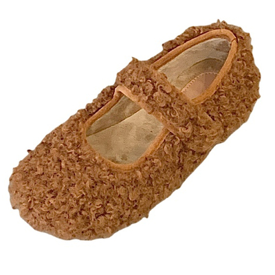 羊羔毛毛鞋女外穿加绒保暖豆豆鞋