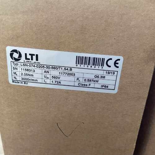 议价LSN-074-0205-30-560/T1.S4,B  0.597KW 路斯特电机 原装现货