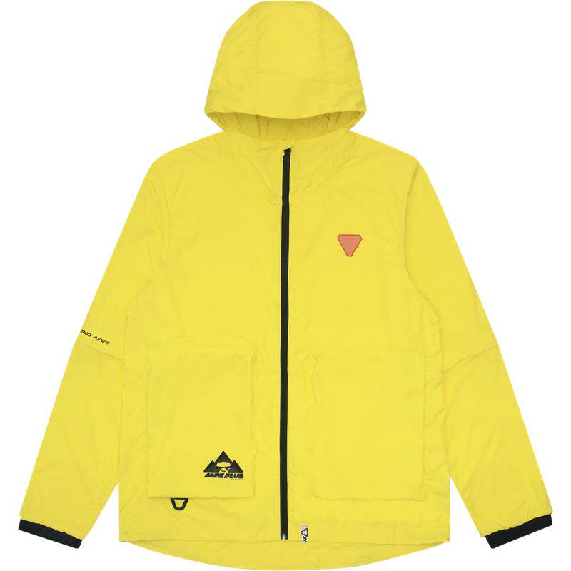 aape+运动男装袖管字母印花