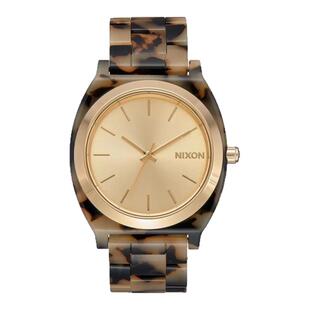 代购正品尼克松nixon玳瑁色金色男女款手表A3273346石英表2025夏