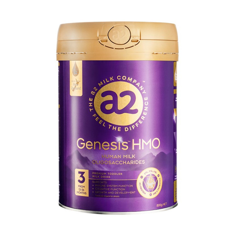 【直邮】a2紫曜3段HMO新西兰进口婴幼儿配方奶粉800g三段【预售】