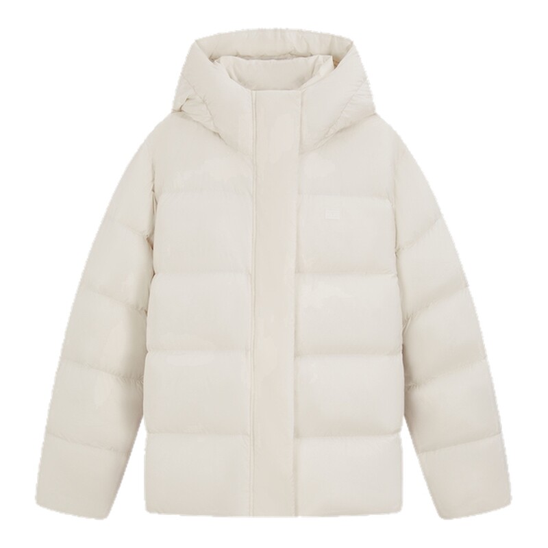 Tommy女装90绒连帽面包羽绒服