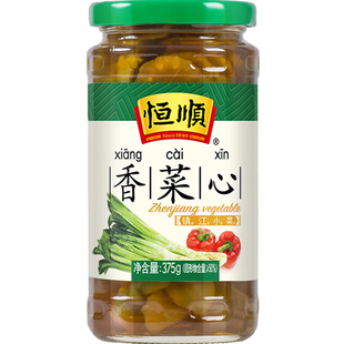 恒顺脆莴笋香菜心 酱莴苣江苏镇江特产 下饭小菜腌制泡菜酱菜榨菜