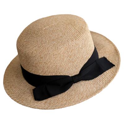 2026平檐法式时尚防晒可折叠草帽