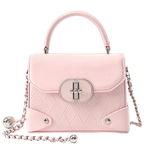 畹町手提包女新款经典小香风菱格链条包包通勤盒子挎包箱体小方包