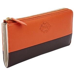 包邮R.king品仕女薄款半拉链真皮钱包收纳银包皮钱夹羊皮纯色撞色