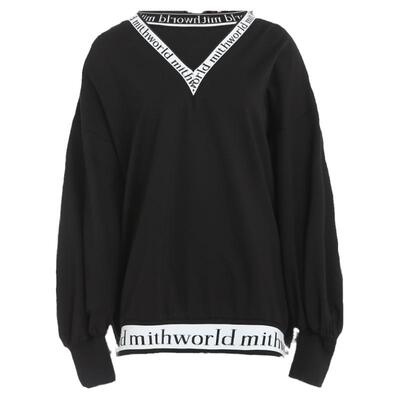 mithworld甜酷风常规宽松卫衣