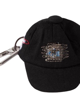 100 Thieves Mini Caps系列黑色迷你帽钥匙扣1TA002026TD26078
