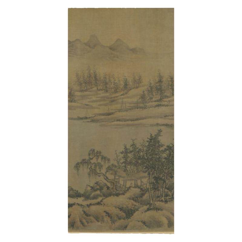 江参千里江山图宋画山水高清微喷