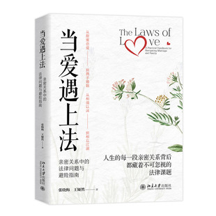 2026新书 当爱遇上法 亲密关系中的法律问题与避险指南 张晓梅 王娅然 著 北京大学出版社 9787301372890
