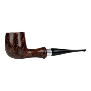 进口石楠木烟斗大号手工经典光面撞球直斗男士礼物送长辈烟具精品