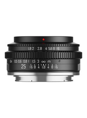 深光25mmF1.8手动对焦镜头